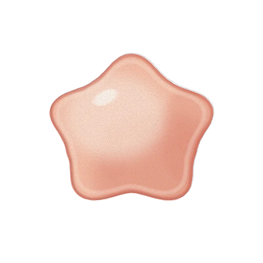 Bun, a chubby peach jelly star