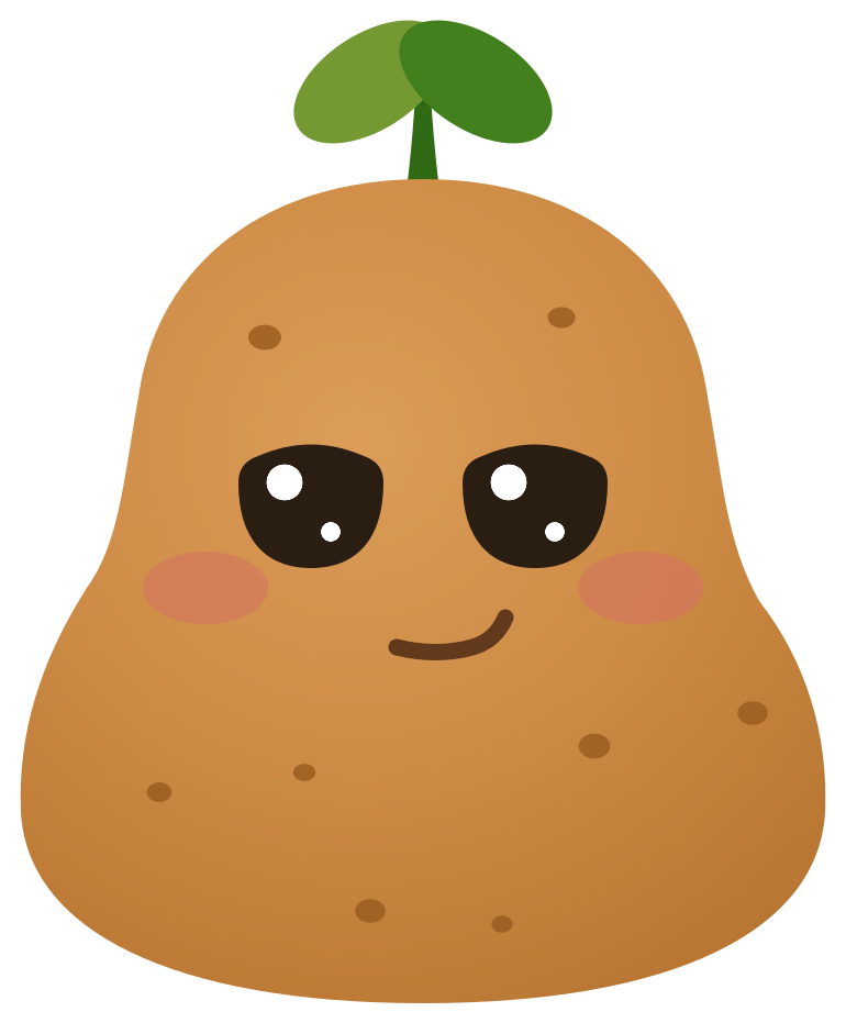 Spud, the spudnote mascot