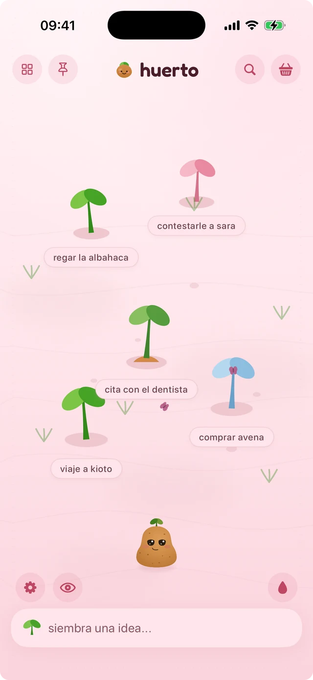spudnote con el tema fresa